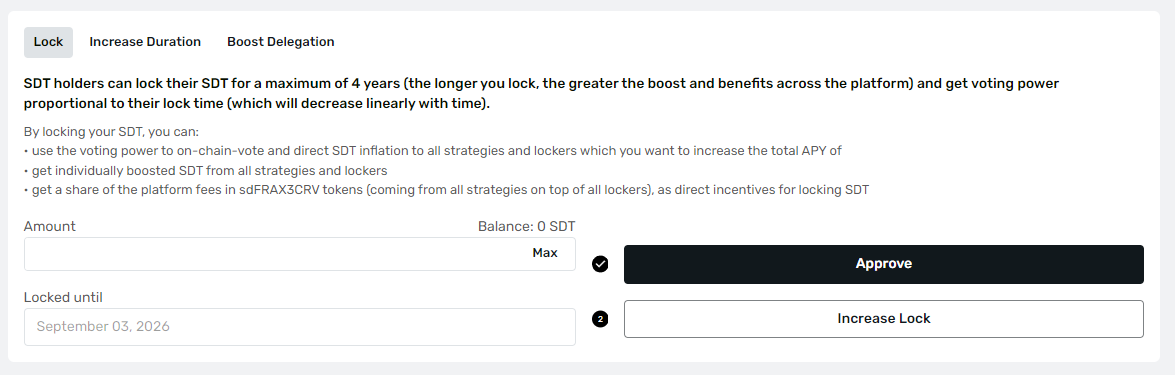 Increase amount